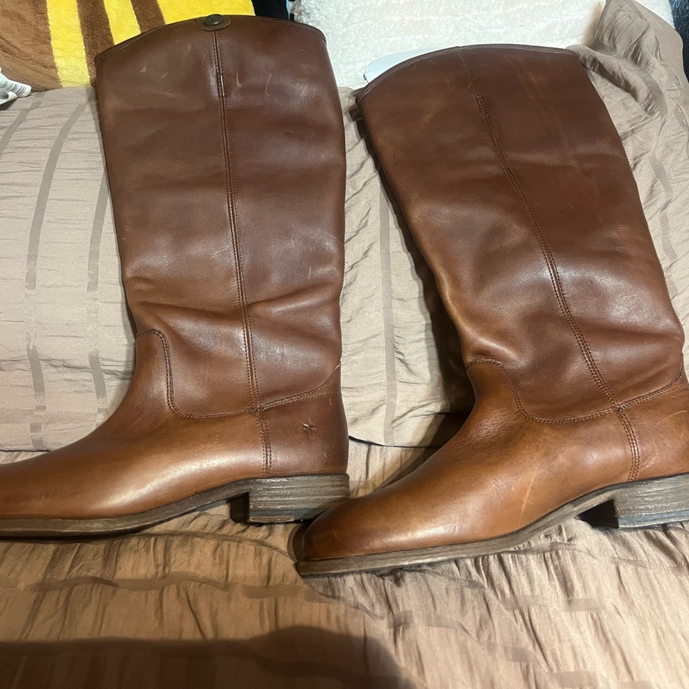 Fry Melissa button 2 equestrian-inspired tall boots for women